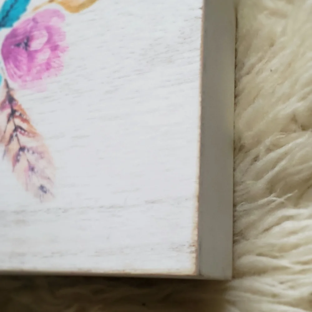 Rustic Look Wooden Wall Art NWT